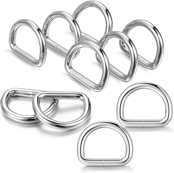 Kraftig multifunktions D-ring i metall