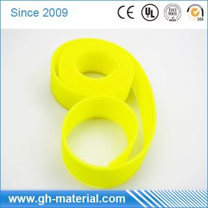 Fluro Green Eco-friendly vattentät Transparent syntetiska belagda sadelgjord