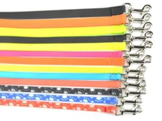 25 mm / 1'' Bredd Rosa Färg Söt Heavy Duty Säker Säker Hundkoppel och halsband Mjukt material Julklapp