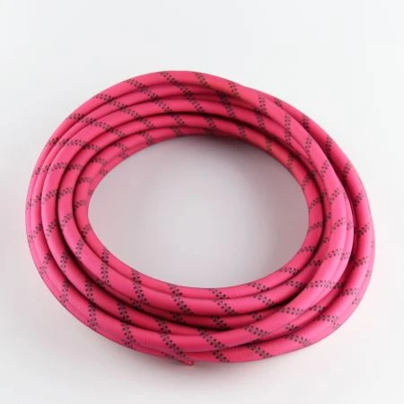 8 mm diameter runda hundledningar gjorda av PVC-belagd nylonrep