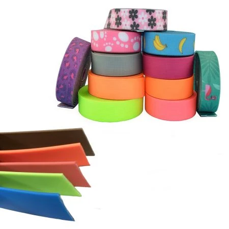 TPU / PVC belagda Webbing nya färger för hund krage och koppel